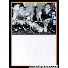 Autogramm Fussball | Eintracht Frankfurt | 1957 Foto | Hans WEILBÄCHER (Pokal SW)