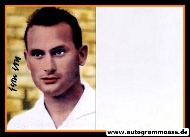 Autogramm Fussball | Eintracht Frankfurt | 1950er Foto | Egon LOY (Portrait Color)