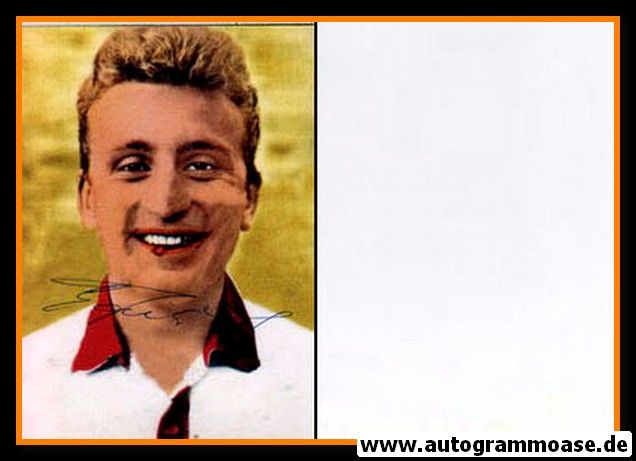 Autogramm Fussball | Eintracht Frankfurt | 1959 Foto | Eckehard FEIGENSPAN (Portrait Color)