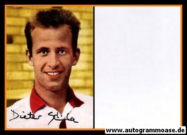 Autogramm Fussball | Eintracht Frankfurt | 1959 Foto | Dieter STINKA (Portrait Color)