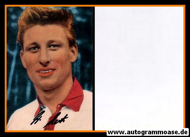 Autogramm Fussball | Eintracht Frankfurt | 1959 Foto | Friedel LUTZ (Portrait Color)