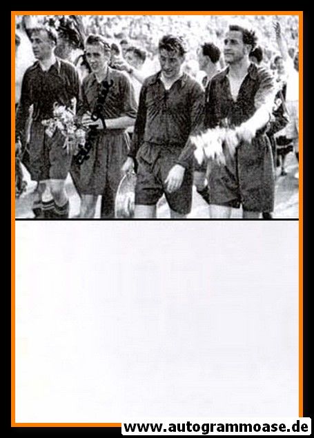 Autogramm Fussball | 1. FC Kaiserslautern | 1953 Foto | Horst ECKEL (Meisterschale)