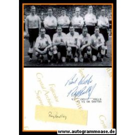 Mannschaftsfoto Fussball | England | 1950 WM + AG Roy BENTLEY