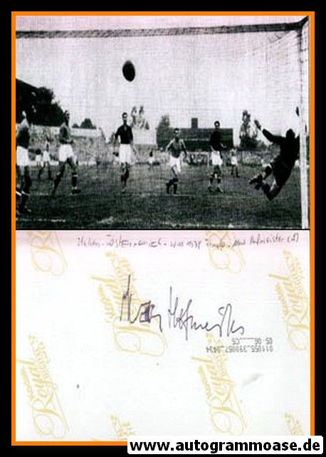 Autogramm Fussball | Österreich | 1936 OS Foto | Max HOFMEISTER (Spielszene SW)