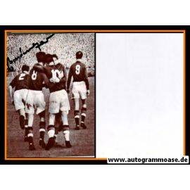 Autogramm Fussball | Ungarn | 1953 Foto | Jeno BUZANSZKY (Jubelszene England)