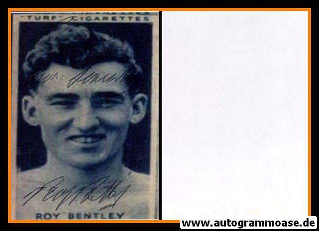 Autogramm Fussball | England | 1950er Foto | Roy BENTLEY (Portrait SW) 1