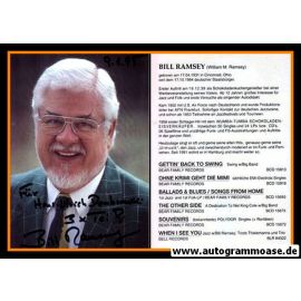 Autogramm Schlager | Bill RAMSEY | 1990er (Portrait Color) Schröder