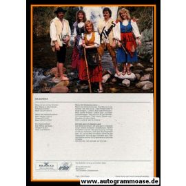 Autogramme Volksmusik | DIE SCHÄFER | 1992 "Wenn Die Heidschnucken" (BMG Ariola)