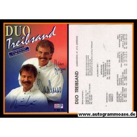 Autogramme Schlager | DUO TREIBSAND | 1992 "Wenn Der Norden" (MCP)