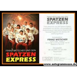 Autogramme Volksmusik | SPATZENEXPRESS | 1990er (Portrait Color) Koch