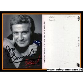 Autogramm Pop (Frankreich) | Gilbert BECAUD | 1989 "Fais Moi Signe" (Ariola)