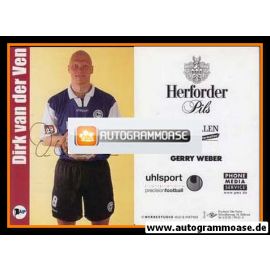 Autogramm Fussball | DSC Arminia Bielefeld | 2000 | Dirk VAN DER VEN