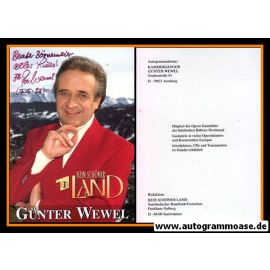 Autogramm TV | ARD | Günter WEWEL | 2000er "Kein Schöner Land" 2