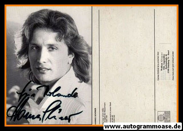Autogramm Schlager | Hannes SCHÖNER | 1982 "Nun Sag Schon Adieu" (Ariola)