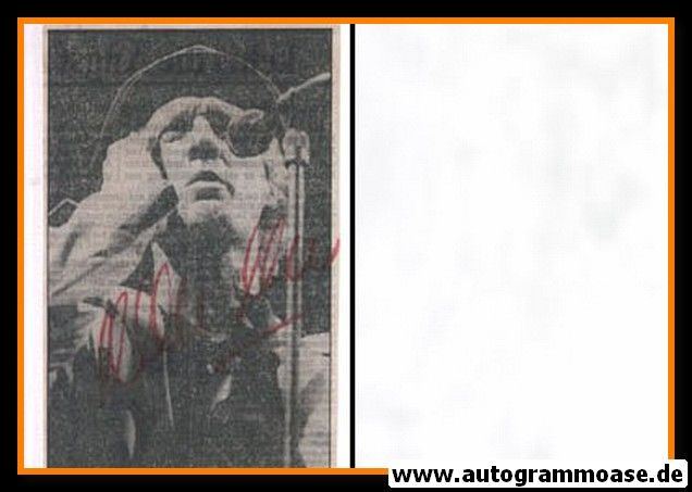 Autogramm Schlager | Herman VAN VEEN | 1985 (Portrait SW)