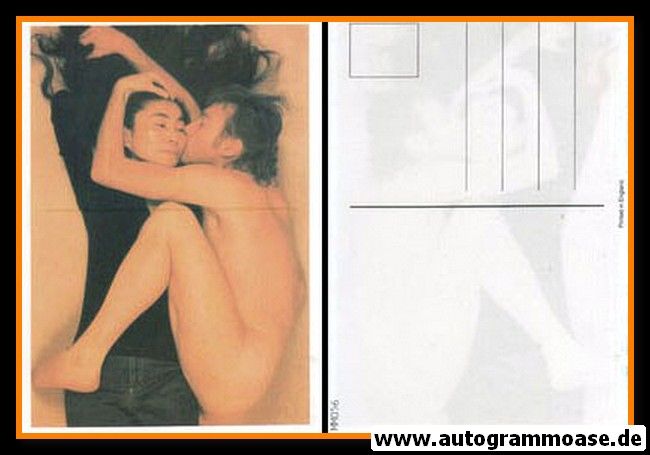 AK Pop (UK) | John LENNON | 1970er (Nackt Yoko Ono)
