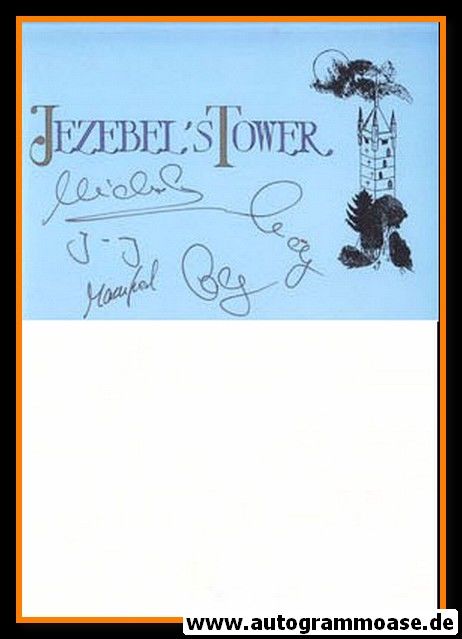 Autogramme Rock | JEZEBELS TOWER | Zeichnung Autograph