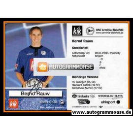 Autogramm Fussball | DSC Arminia Bielefeld | 2002 | Bernd RAUW