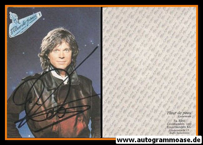 Autogramm Schlager | Jürgen DREWS | 1980er (Portrait Color)