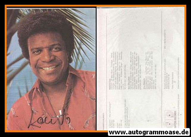 Autogramm Schlager | Roberto BLANCO | 1982 "Wer Gewinnt" (Portrait Color Jupiter) 2