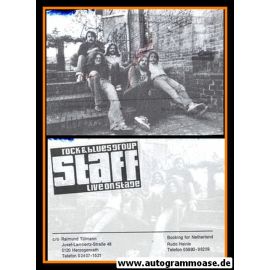 Autogramme Rock | STAFF | 1980er (Portrait SW)