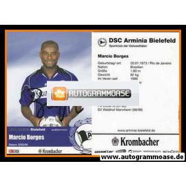 Autogramm Fussball | DSC Arminia Bielefeld | 2005 | Marcio BORGES
