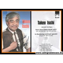 Autogramm Volksmusik | Takeo ISCHI | 1996 "Kann Denn Jodeln Sünde Sein" (Portrait Color Koch)