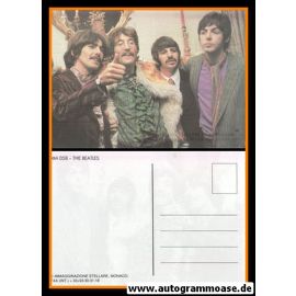 AK Pop (UK) | THE BEATLES | 1970er AK (Portrait Color)