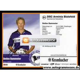 Autogramm Fussball | DSC Arminia Bielefeld | 2005 | Detlev DAMMEIER