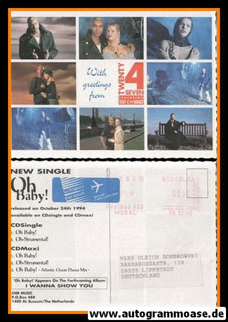 AK Pop (Niederlande) | TWENTY 4 SEVEN | 1994 "Oh Baby"