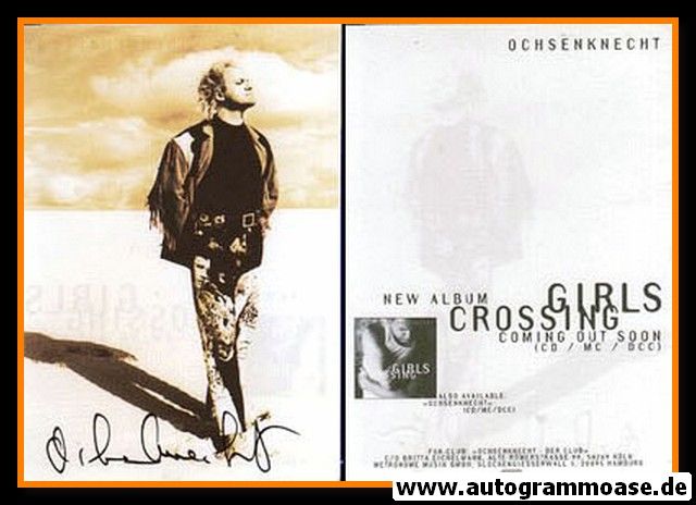 Autogramm Schauspieler | Uwe OCHSENKNECHT | 1994 "Girls Crossing" (Portrait SW Metronome)