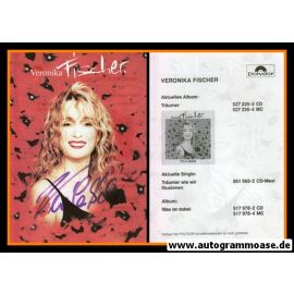Autogramm Schlager | Veronika FISCHER | 1995 "Träumer" (Polydor)
