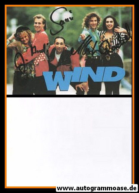 Autogramme Schlager | WIND | 1994 "Cuba Libre" (Koch)