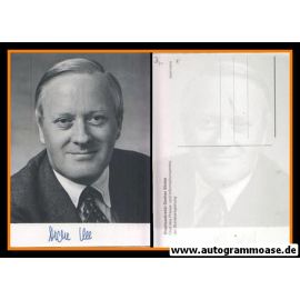 Autogramm Politik | CDU | Diether STOLZE | 1980er (Portrait SW)