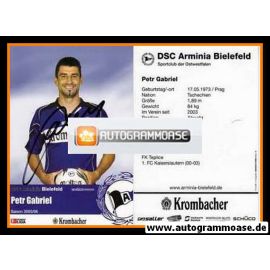 Autogramm Fussball | DSC Arminia Bielefeld | 2005 | Petr GABRIEL