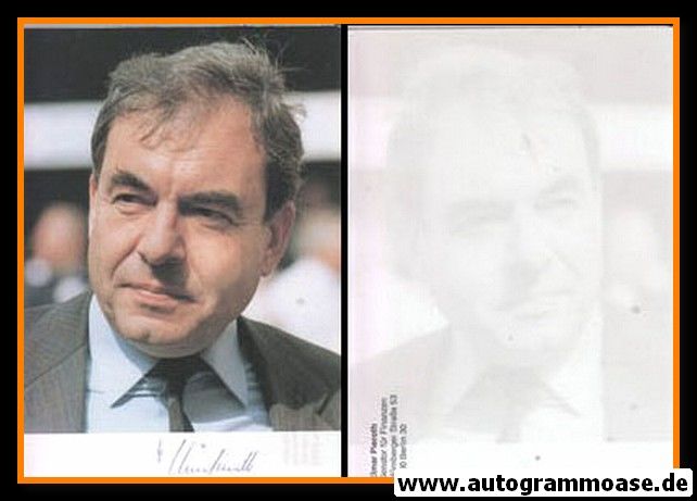 Autogramm Politik | CDU | Elmar PIEROTH | 1980er (Portrait Color)