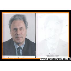 Autogramm Politik | SPD | Freimut DUVE | 1980er Foto (Portrait Color)