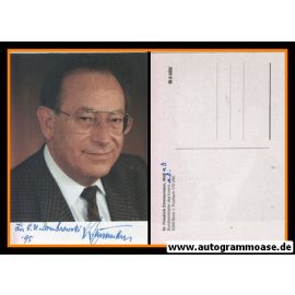 Autogramm Politik | CSU | Friedrich ZIMMERMANN | 1980er (Portrait Color) 1
