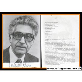 Autogramm Politik | SPD | Gerhard JAHN | 1980er (Lebenslauf)