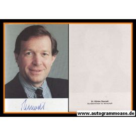 Autogramm Politik | FDP | Günter REXRODT | 1980er (Portrait Color)