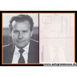 Autogramm Politik | CDU | Günter RINSCHE | 1980er (Portrait SW)