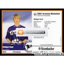 Autogramm Fussball | DSC Arminia Bielefeld | 2005 | Rüdiger KAUF