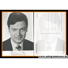 Autogramm Politik | CDU | Hans DANIELS | 1980er (Portrait SW)