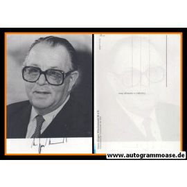 Autogramm Politik | SPD | Hans-Jürgen WISCHNEWSKI | 1980er (Portrait SW) 1