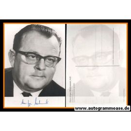 Autogramm Politik | SPD | Hans-Jürgen WISCHNEWSKI | 1970er (Portrait SW) 1