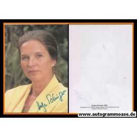 Autogramm Politik | SPD | Helga SOLINGER | 1990er (Portrait Color)
