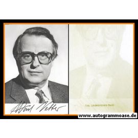 Autogramm Politik | FDP | Horst VETTER | 1970er (Portrait SW)