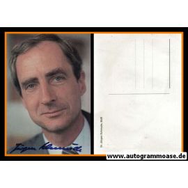 Autogramm Politik | SPD | Jürgen SCHMUDE | 1980er (Portrait Color)