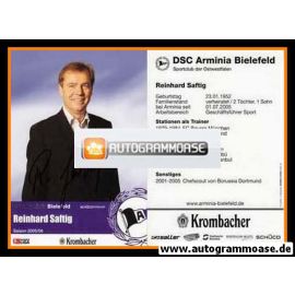 Autogramm Fussball | DSC Arminia Bielefeld | 2005 | Reinhard SAFTIG