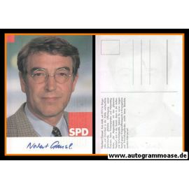 Autogramm Politik | SPD | Norbert GANSEL | 1990er (Portrait Color)